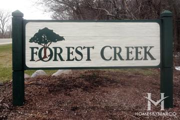 Forest Creek subdivision in Libertyville, IL