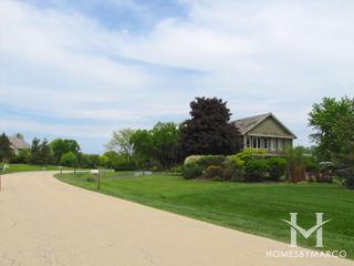 Huntington Lakes subdivision in Libertyville, IL