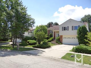 Northwoods subdivision in Buffalo Grove, IL