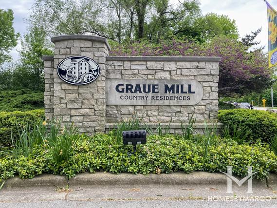 Graue Mill subdivision in Hinsdale, IL