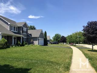 Lakeview Estates subdivision in Oswego, IL