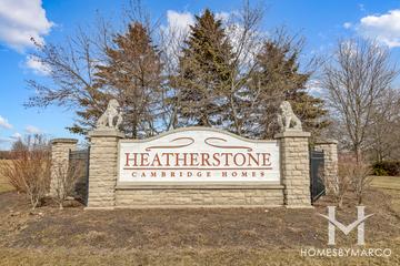 Cambridge at Heatherstone subdivision in Beach Park, IL