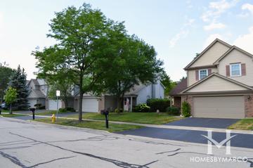 Kensington Place subdivision in Downers Grove, IL
