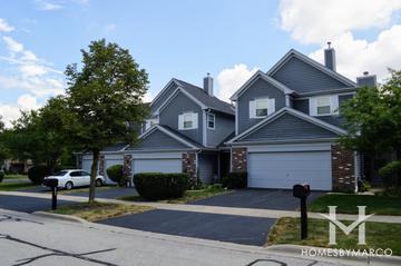 Kensington Place subdivision in Downers Grove, IL