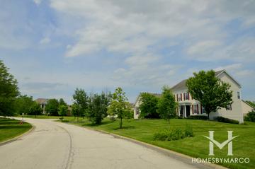 The Summit subdivision in Hawthorn Woods, IL