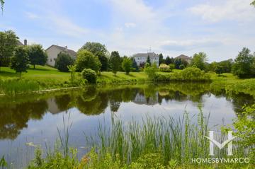 The Summit subdivision in Hawthorn Woods, IL
