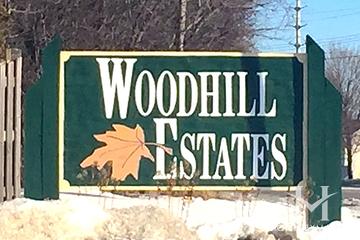 Woodhill Estates subdivision in Lake Villa, IL