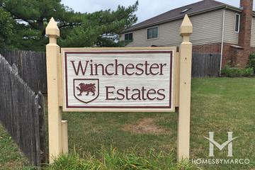 Photos of Winchester Estates subdivision in Libertyville, IL