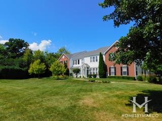 Natures Cove subdivision in Round Lake, IL
