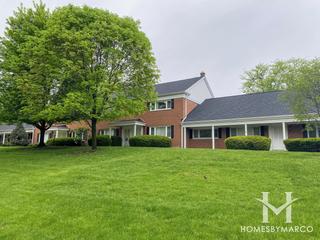 Chanticleer subdivision in Hinsdale, IL