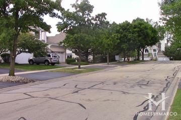 Baileywood subdivision in Naperville, IL