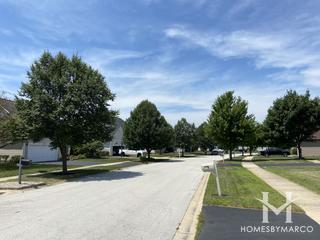 Chicory Place subdivision in Naperville, IL