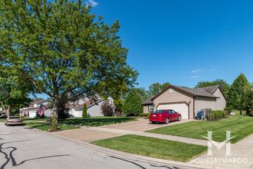 Westglen subdivision in Naperville, IL