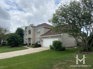 Ashbury subdivision in Naperville, IL