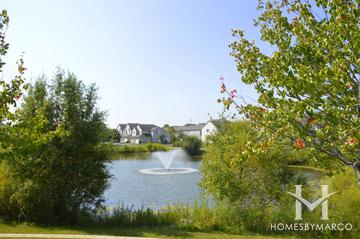 Union Square subdivision in Hainesville, IL