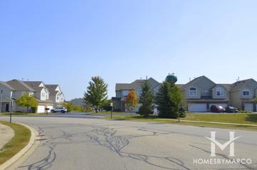 Union Square subdivision in Hainesville, IL