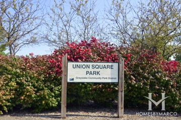 Union Square subdivision in Hainesville, IL