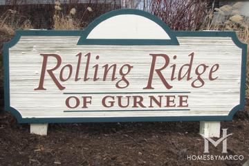 Rolling Ridge subdivision in Gurnee, IL