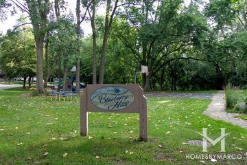 Blueberry Hill subdivision in Libertyville, IL