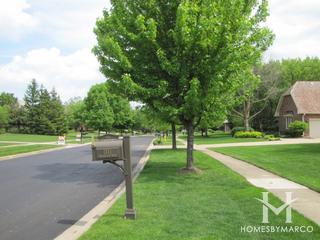 Canterbury subdivision in Libertyville, IL