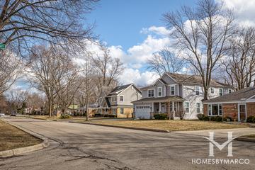 Copeland Manor subdivision in Libertyville, IL