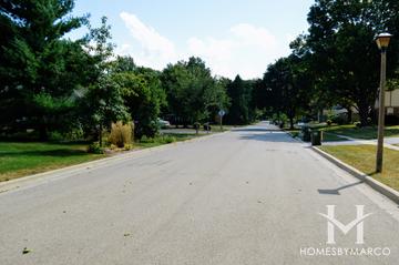Woodmere subdivision in Libertyville, IL