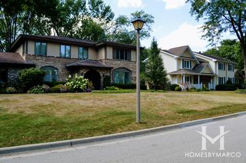 Woodmere subdivision in Libertyville, IL