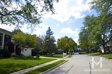 Red Top subdivision in Libertyville, IL