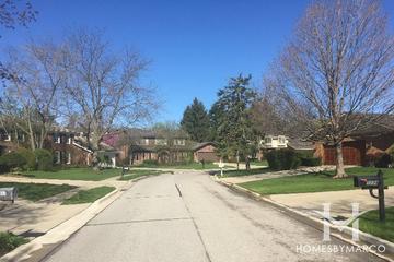 Red Top subdivision in Libertyville, IL