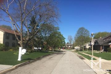 Red Top subdivision in Libertyville, IL