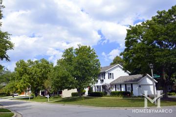 Red Top subdivision in Libertyville, IL