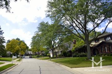 Red Top subdivision in Libertyville, IL