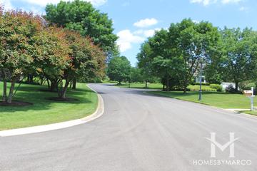 River Bend subdivision in Libertyville, IL