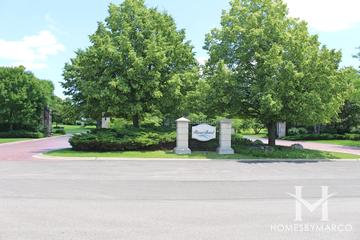 River Bend subdivision in Libertyville, IL