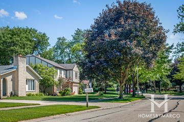 Photos of Bay Colony subdivision in Naperville, IL