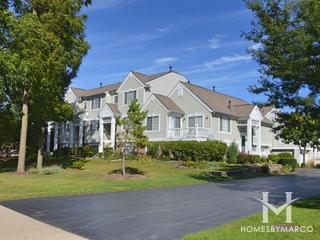 Bay Colony subdivision in Naperville, IL