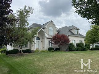 Burnham Point subdivision in Naperville, IL