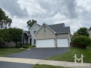 Burnham Point subdivision in Naperville, IL