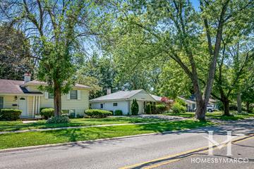 Photos of Basswood Estates subdivision in Naperville, IL