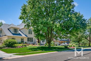 Basswood Estates subdivision in Naperville, IL