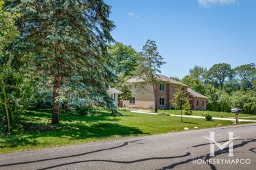 Basswood Estates subdivision in Naperville, IL