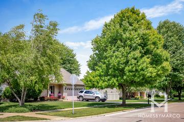 Brook Crossing subdivision in Naperville, IL