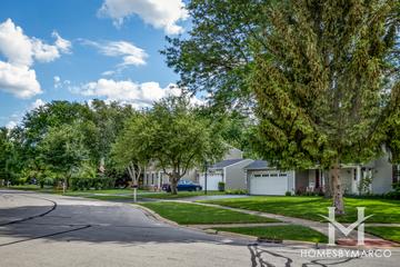 Brush Hill subdivision in Naperville, IL