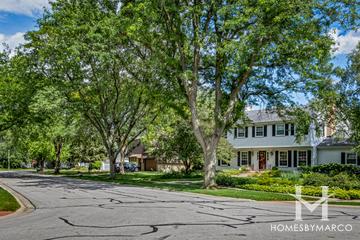 Brush Hill subdivision in Naperville, IL