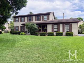 Buttonwood subdivision in Naperville, IL