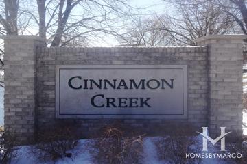 Cinnamon Creek subdivision in Naperville, IL