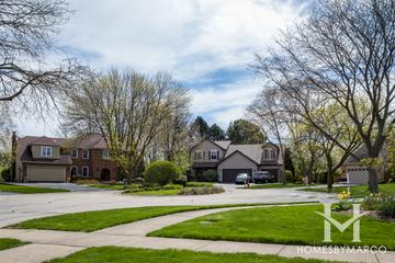 Columbia Estates subdivision in Naperville, IL