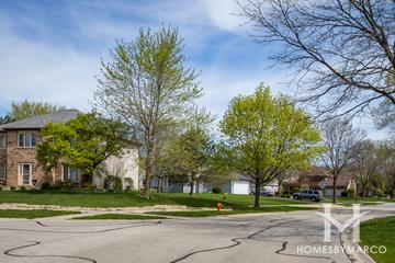 Columbia Estates subdivision in Naperville, IL