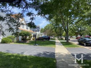 Eagle Pointe subdivision in Naperville, IL