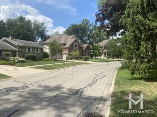 East Highlands subdivision in Naperville, IL